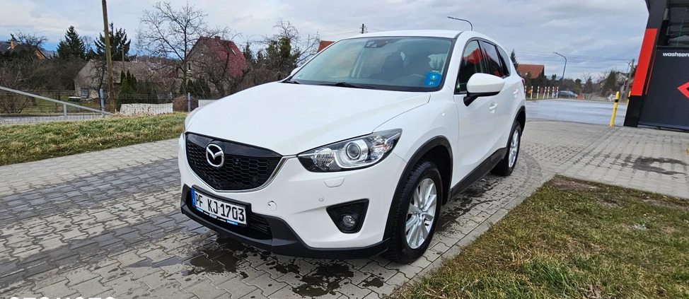 Mazda CX-5 cena 42800 przebieg: 157000, rok produkcji 2013 z Mońki małe 137